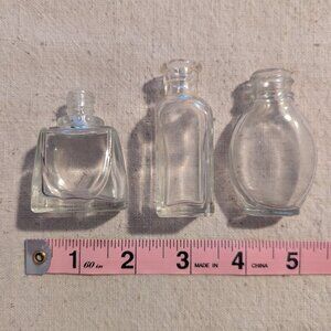 Vintage glass bottles